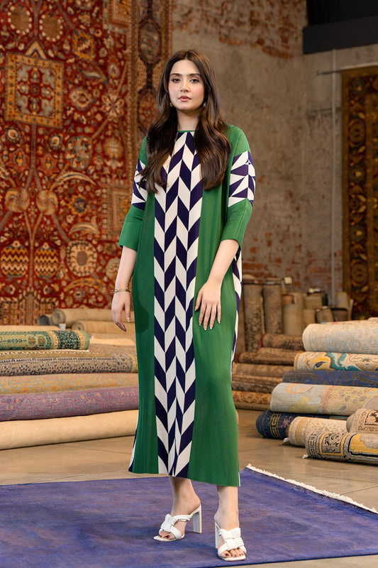 3PC Digital Printed Lawn Unstitched Suit BB025